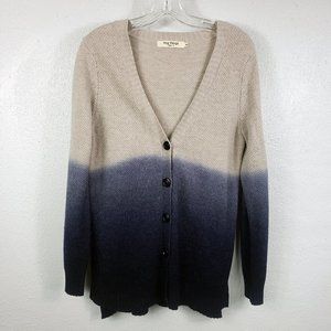 Wool Alpaca V Neck Cardigan Sweater